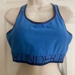 NWT Under Armour Women's Vibrant Blue Sports Bra